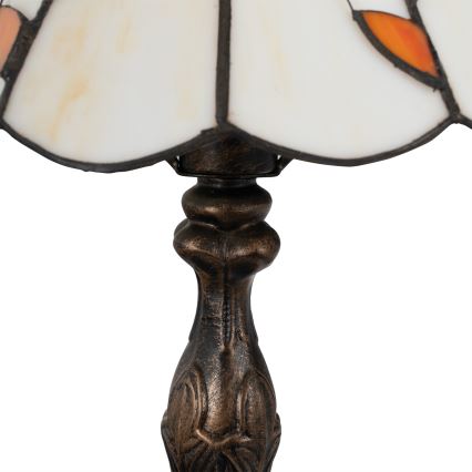 Brilagi - Tiffany vitrážová stolní lampa FOLIA 1xE27/60W/230V