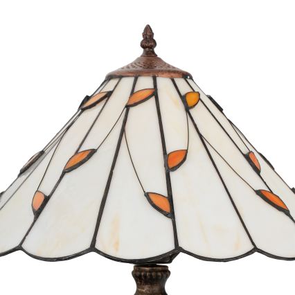 BRILAGI - Tiffany vitrážová stolní lampa FOLIA 1xE27/60W/230V
