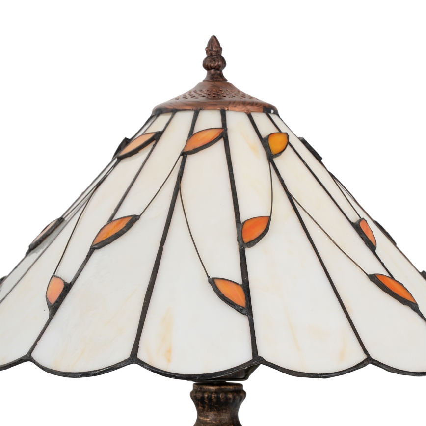 BRILAGI - Tiffany vitrážová stolní lampa FOLIA 1xE27/60W/230V