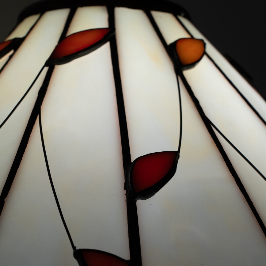 BRILAGI - Tiffany vitrážová stolní lampa FOLIA 1xE27/60W/230V