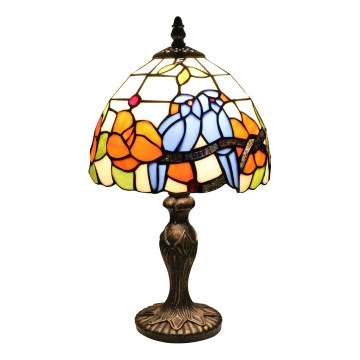 Brilagi - Tiffany vitrážová stolní lampa JUNGLE 1xE27/60W/230V