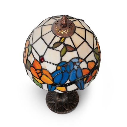 Brilagi - Tiffany vitrážová stolní lampa JUNGLE 1xE27/60W/230V