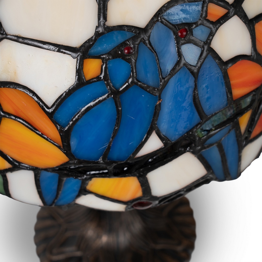 Brilagi - Tiffany vitrážová stolní lampa JUNGLE 1xE27/60W/230V