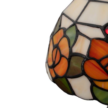 Brilagi - Tiffany vitrážová stolní lampa JUNGLE 1xE27/60W/230V