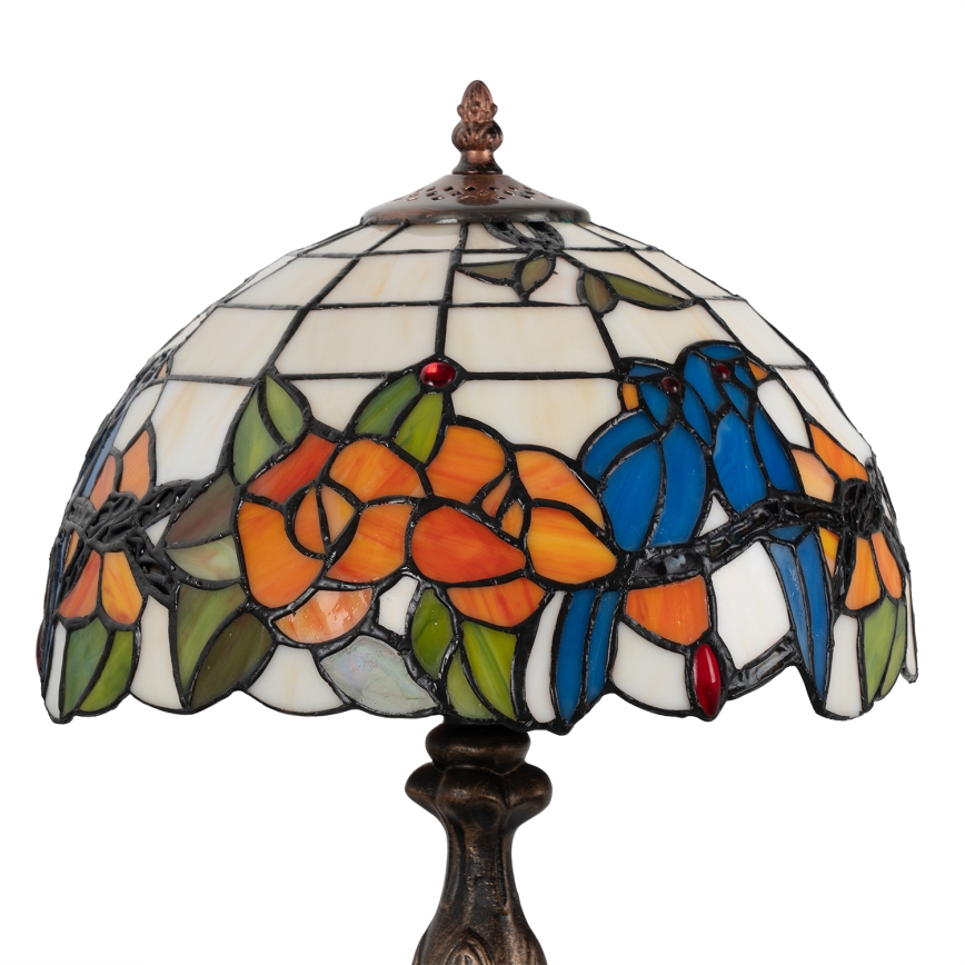 Brilagi - Tiffany vitrážová stolní lampa JUNGLE 1xE27/60W/230V