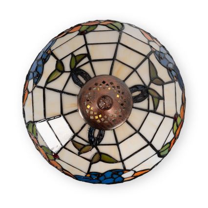 Brilagi - Tiffany vitrážová stolní lampa JUNGLE 1xE27/60W/230V