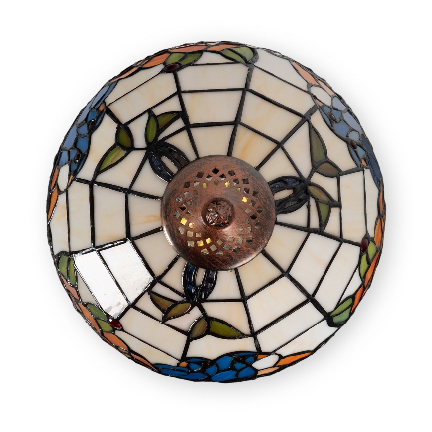 Brilagi - Tiffany vitrážová stolní lampa JUNGLE 1xE27/60W/230V