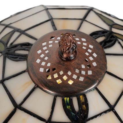 Brilagi - Tiffany vitrážová stolní lampa JUNGLE 1xE27/60W/230V