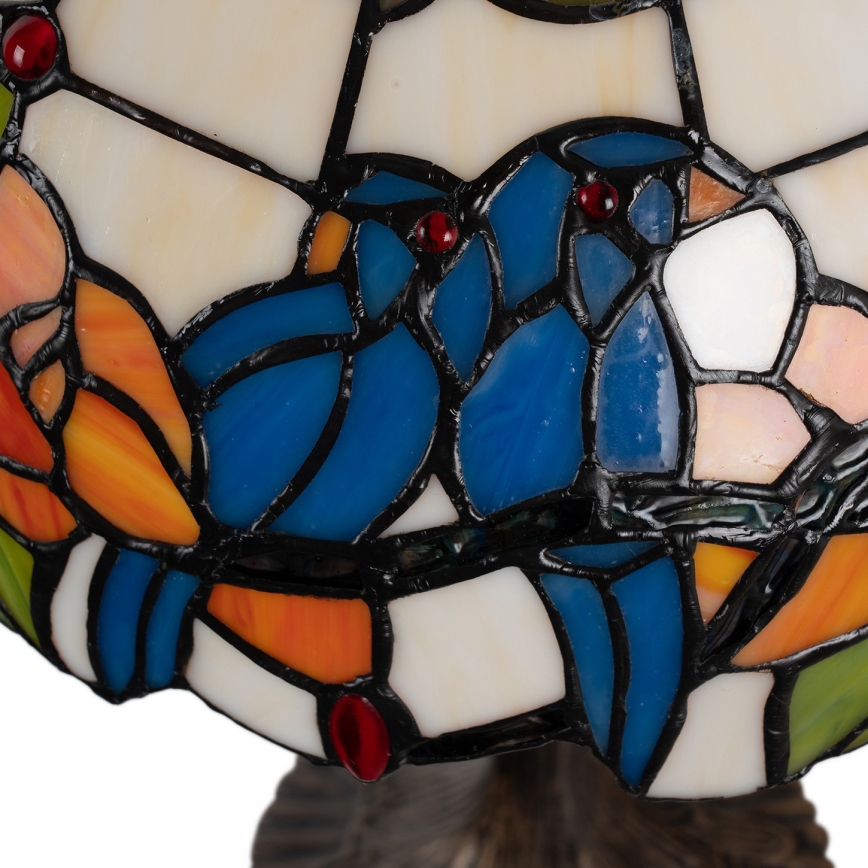 Brilagi - Tiffany vitrážová stolní lampa JUNGLE 1xE27/60W/230V