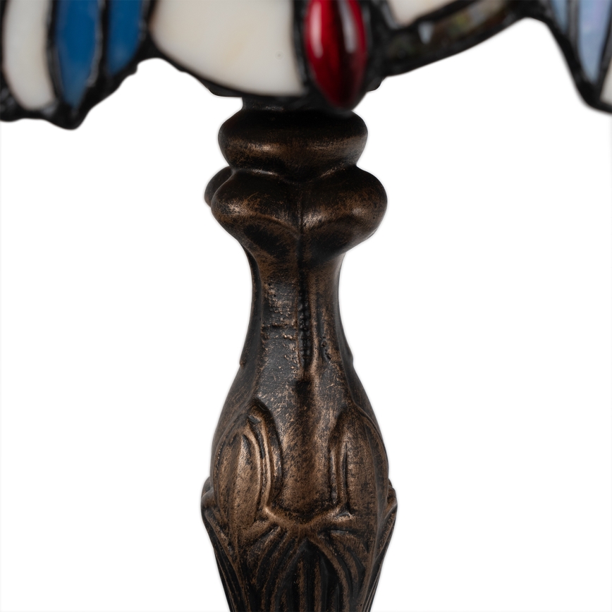 Brilagi - Tiffany vitrážová stolní lampa JUNGLE 1xE27/60W/230V