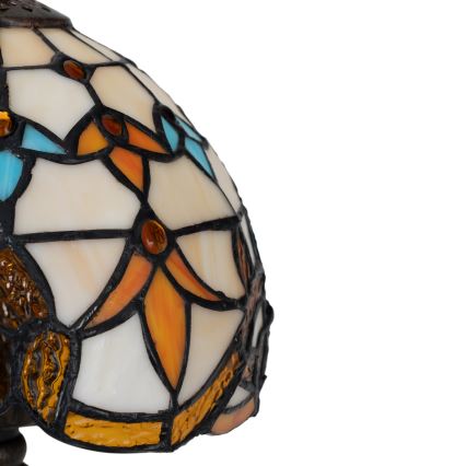 Brilagi - Tiffany vitrážová stolní lampa MIRABELLA 1xE27/60W/230V