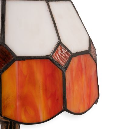 Brilagi - Tiffany vitrážová stolní lampa SIENNA 1xE27/60W/230V