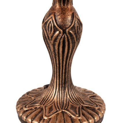 Brilagi - Tiffany vitrážová stolní lampa SIENNA 1xE27/60W/230V