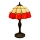 Brilagi - Tiffany vitrážová stolní lampa SIENNA 1xE27/60W/230V