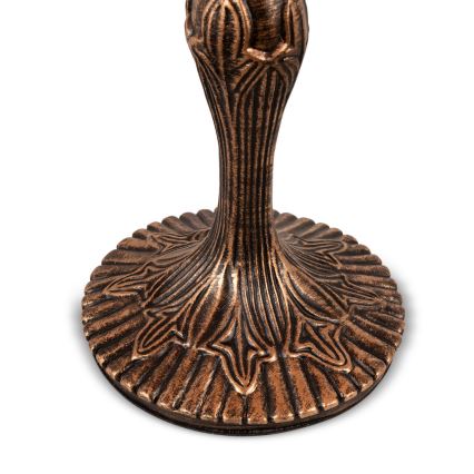 Brilagi - Tiffany vitrážová stolní lampa SIENNA 1xE27/60W/230V
