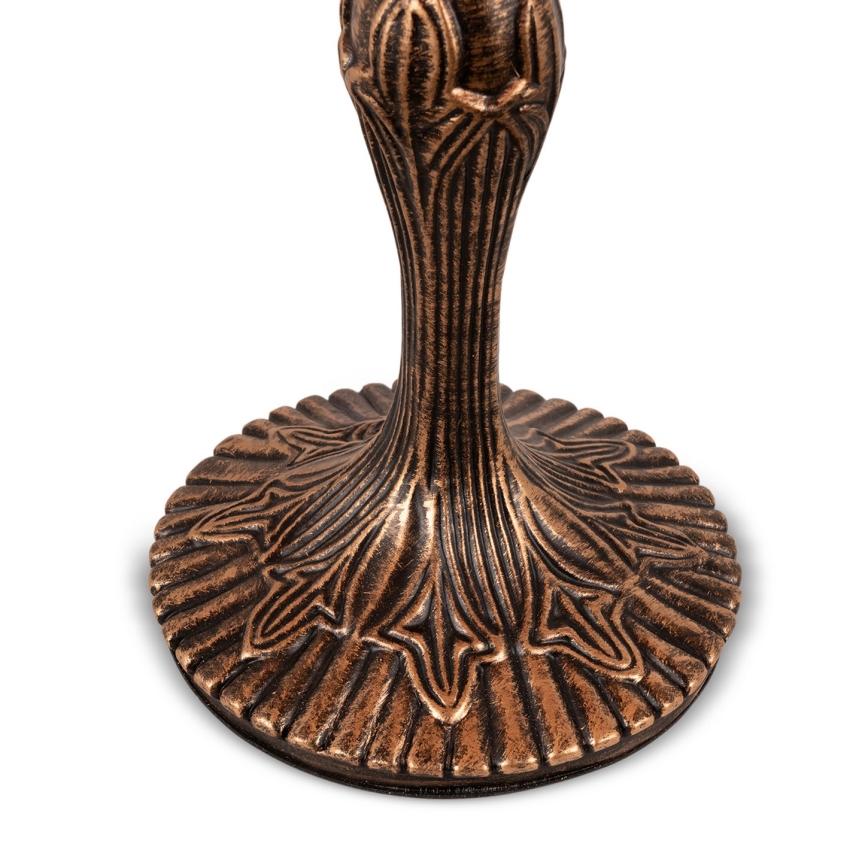 Brilagi - Tiffany vitrážová stolní lampa SIENNA 1xE27/60W/230V