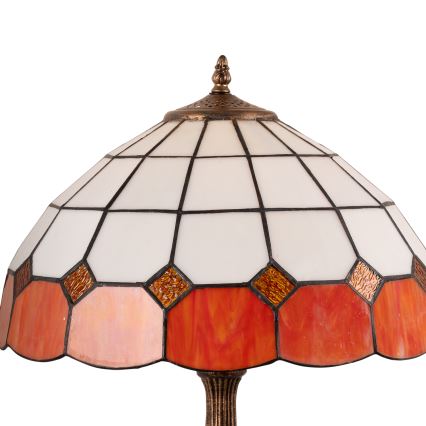 Brilagi - Tiffany vitrážová stolní lampa SIENNA 2xE27/60W/230V