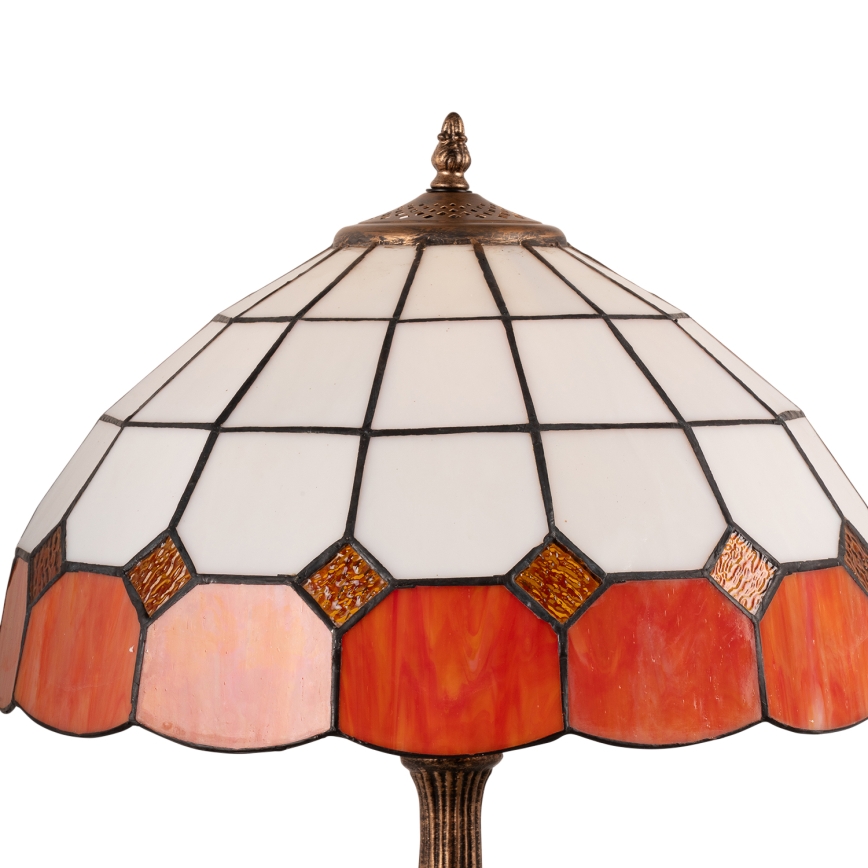 Brilagi - Tiffany vitrážová stolní lampa SIENNA 2xE27/60W/230V