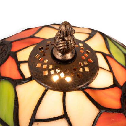 Brilagi - Tiffany vitrážová stolní lampa SUNFLOWER 1xE27/60W/230V