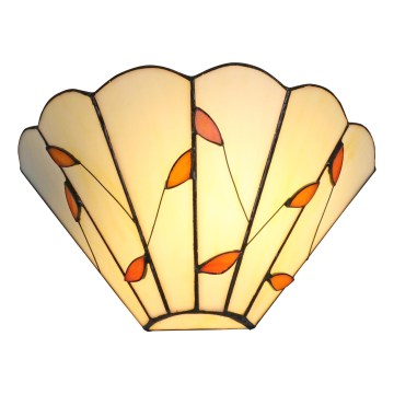 Brilagi - Tiffany vitrážové nástěnné svítidlo FOLIA 1xE14/40W/230V