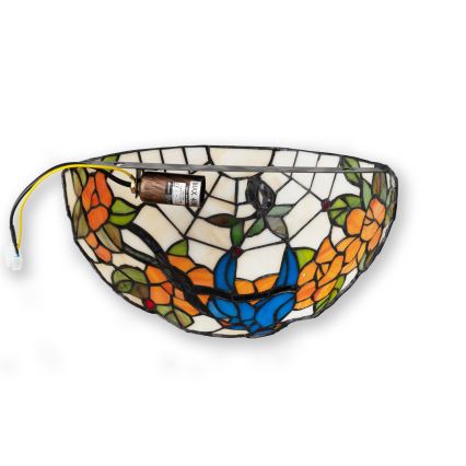 Brilagi - Tiffany vitrážové nástěnné svítidlo JUNGLE 1xE14/40W/230V