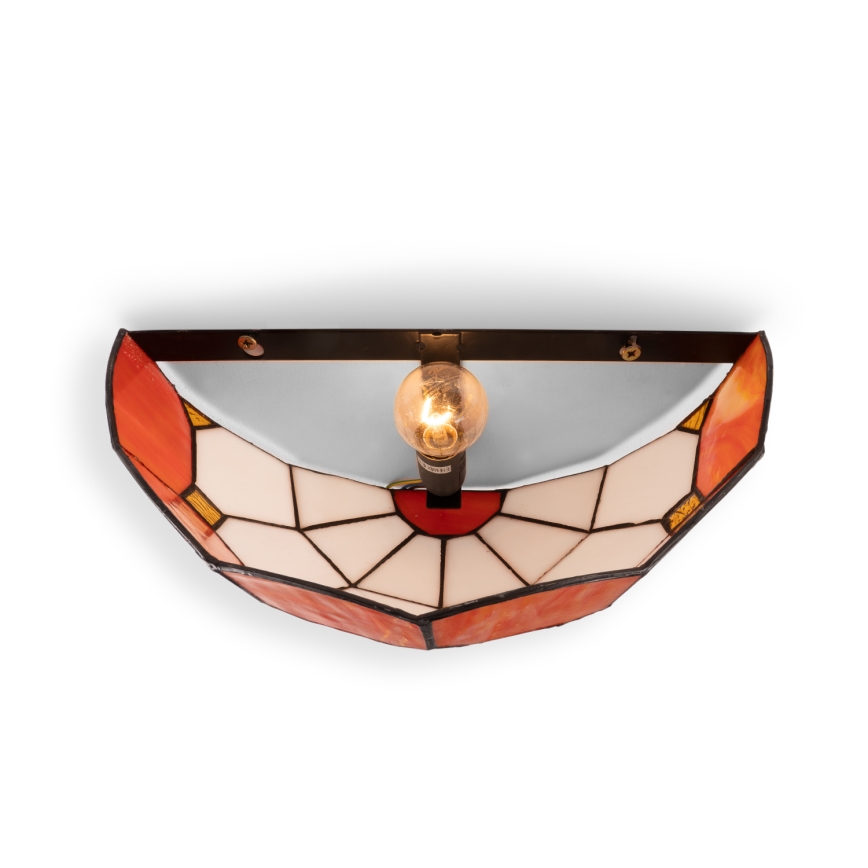 Brilagi - Tiffany vitrážové nástěnné svítidlo SIENNA 1xE14/40W/230V