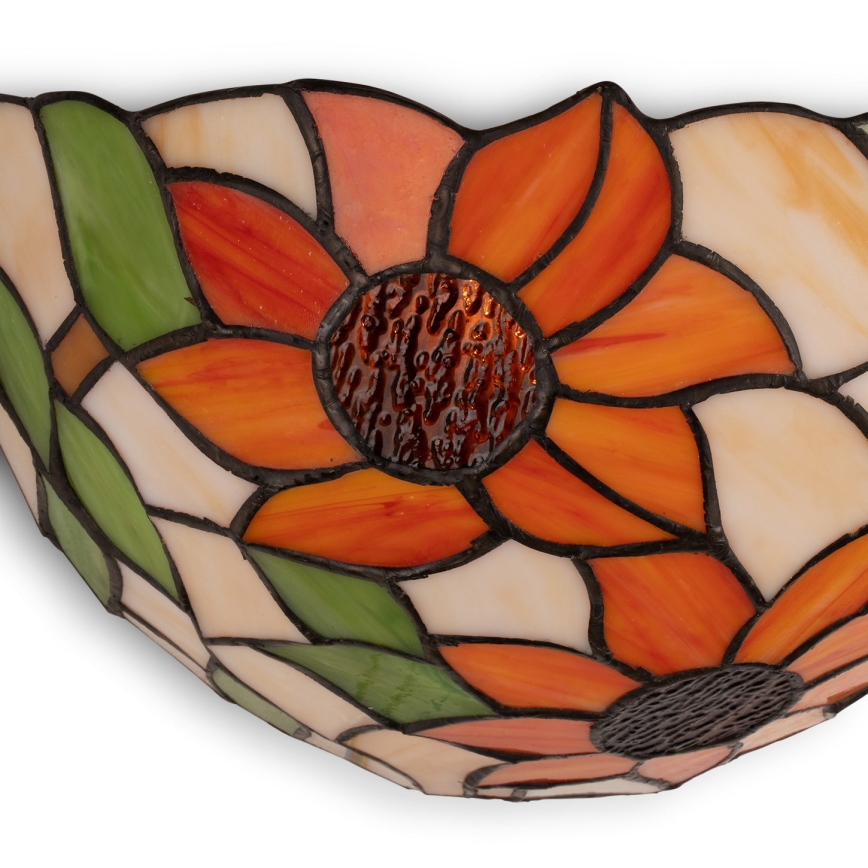 Brilagi - Tiffany vitrážové nástěnné svítidlo SUNFLOWER 1xE14/40W/230V