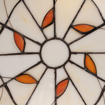 Brilagi - Tiffany vitrážové stropní svítidlo FOLIA 2xE27/60W/230V pr. 40 cm