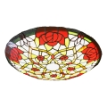 Brilagi - Tiffany vitrážové stropní svítidlo GARLAN 2xE27/60W/230V