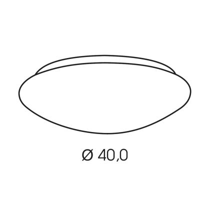 Brilagi - Tiffany vitrážové stropní svítidlo IVORY 2xE27/60W/230V pr. 40 cm