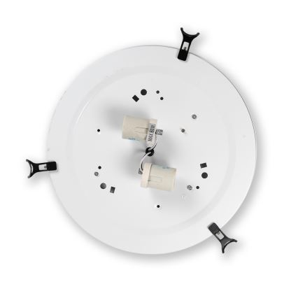 Brilagi - Tiffany vitrážové stropní svítidlo IVORY 2xE27/60W/230V pr. 40 cm