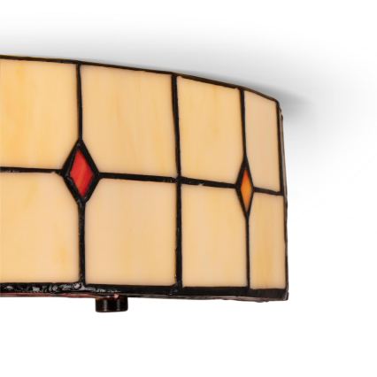 Brilagi - Tiffany vitrážové stropní svítidlo SUNFLOWER 3xE27/60W/230V pr. 40 cm