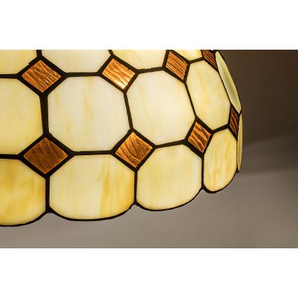 Brilagi - Tiffany vitrážový lustr na řetězu DORAN 2xE27/60W/230V