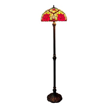 Brilagi - Tiffany vytrážová stojací lampa GARLAN 2xE27/60W/230V