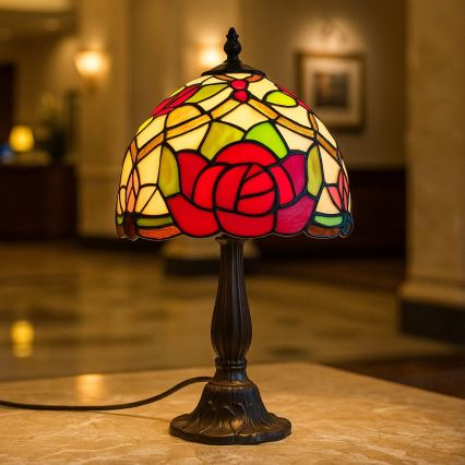 Brilagi - Tiffany vytrážová stolní lampa GARLAN 1xE14/40W/230V