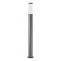 Brilagi - Venkovní lampa ELIA 1xE27/20W/230V IP44 100 cm matný chrom