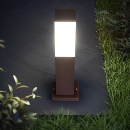 Brilagi - Venkovní lampa NOVA 1xE27/15W/230V 40 cm IP44 hnědá