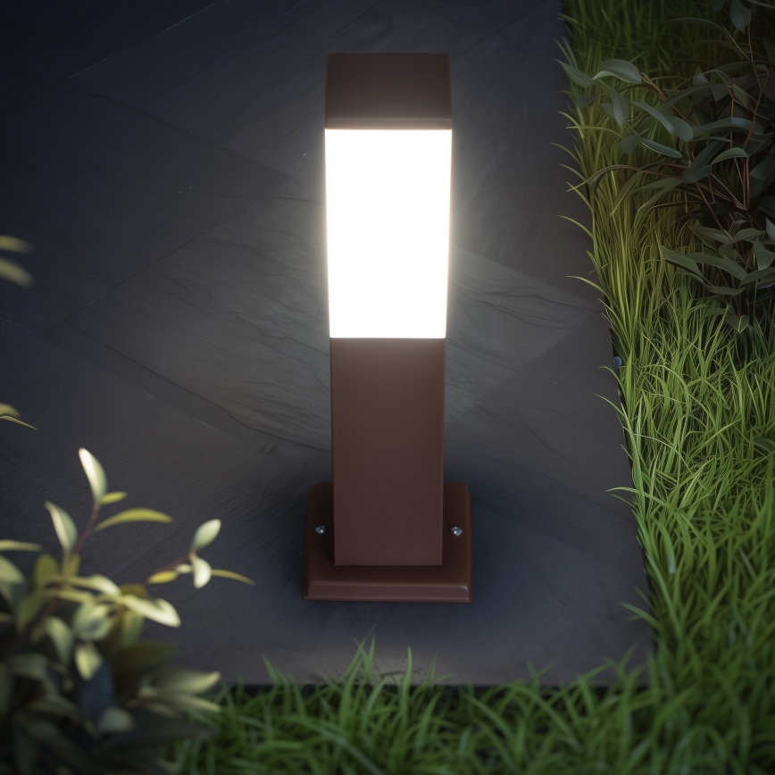 Brilagi - Venkovní lampa NOVA 1xE27/15W/230V 40 cm IP44 hnědá
