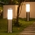 Brilagi - Venkovní lampa NOVA 1xE27/15W/230V 40 cm IP44 matný chrom