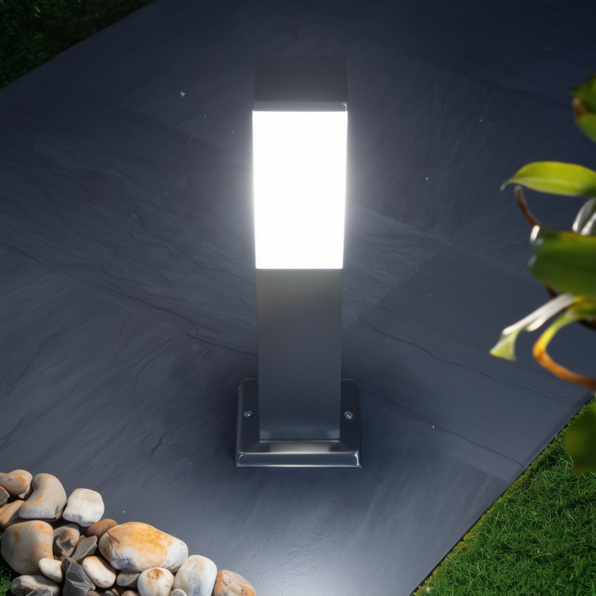 Brilagi - Venkovní lampa NOVA 1xE27/15W/230V 40 cm IP44 matný chrom