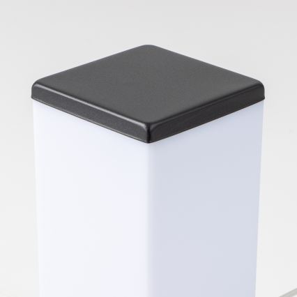 Brilagi - Venkovní lampa se 2 zásuvkami SCHUKO NOVA 1xE27/15W/230V 40 cm IP44 černá