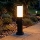 Brilagi - Venkovní lampa se 2 zásuvkami SCHUKO NOVA 1xE27/15W/230V 40 cm IP44 černá