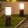 Brilagi - Venkovní lampa se 2 zásuvkami SCHUKO NOVA 1xE27/15W/230V 40 cm IP44 černá