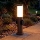 Brilagi - Venkovní lampa se 2 zásuvkami SCHUKO NOVA 1xE27/15W/230V 40 cm IP44 hnědá