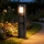 Brilagi - Venkovní lampa se 2 zásuvkami SCHUKO PILLAR 1xG9/11W/230V IP44 antracit