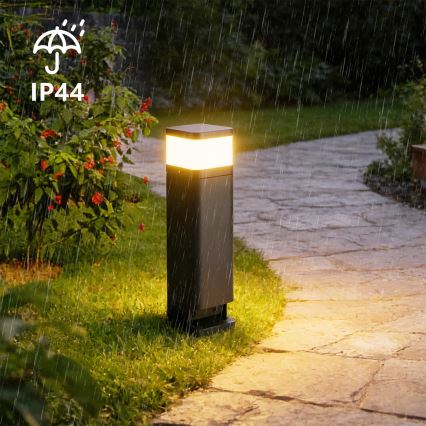 Brilagi - Venkovní lampa se 2 zásuvkami SCHUKO PILLAR 1xG9/11W/230V IP44 antracit