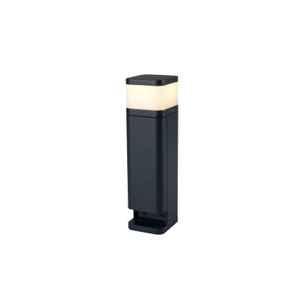 Brilagi - Venkovní lampa se 2 zásuvkami SCHUKO PILLAR 1xG9/11W/230V IP44 antracit