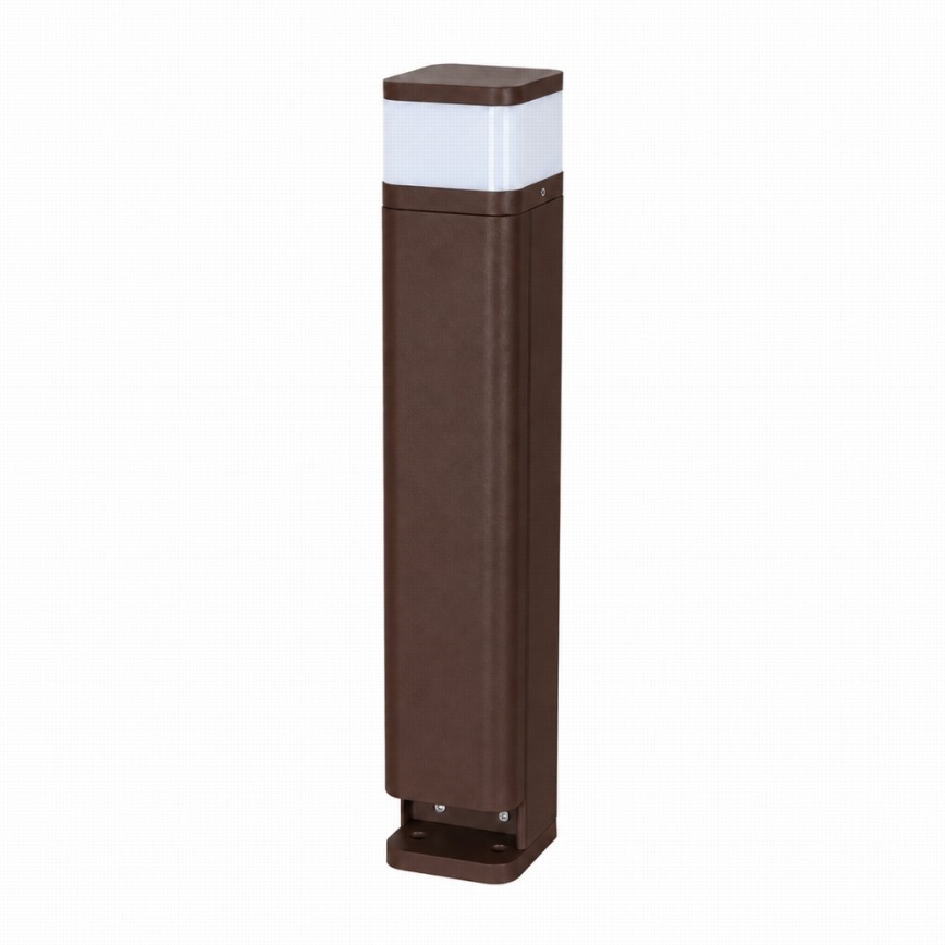 BRILAGI - Venkovní lampa se 2 zásuvkami SCHUKO PILLAR 1xG9/11W/230V IP44 hnědá