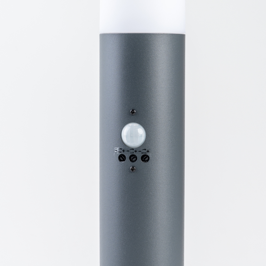 BRILAGI - Venkovní lampa se senzorem ELIA 1xE27/20W/230V IP44 50 cm antracit