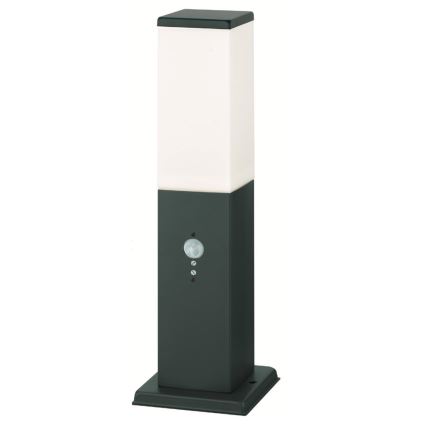 Brilagi - Venkovní lampa se senzorem NOVA 1xE27/15W/230V 40 cm IP44 antracit